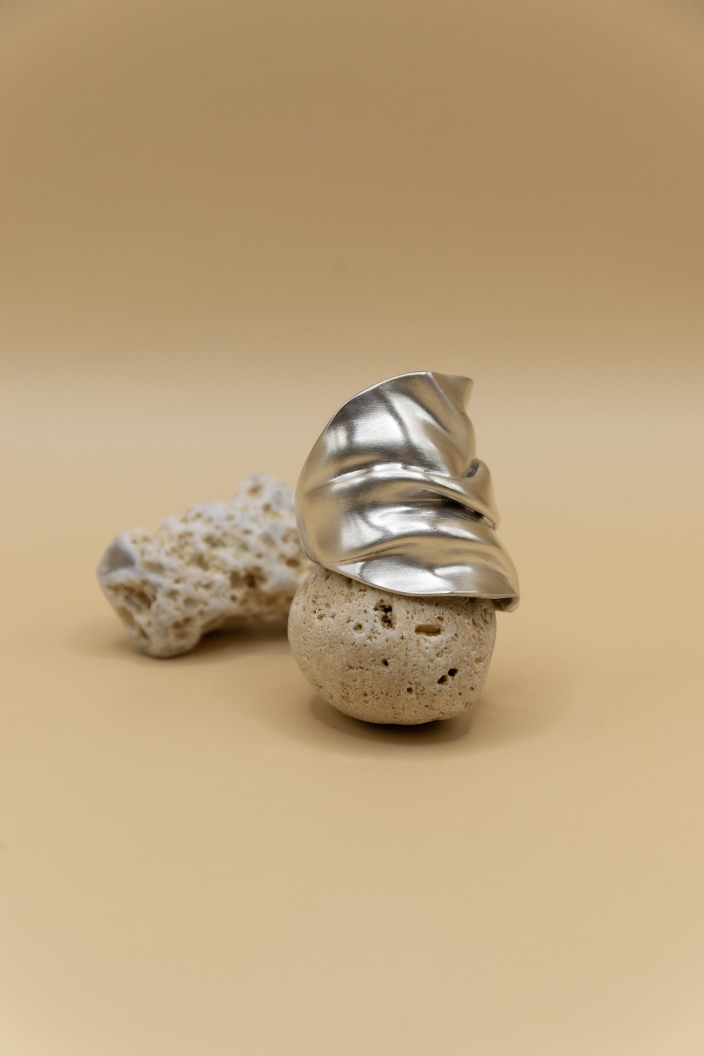 Bague Maëlys - Aspect Froissé
