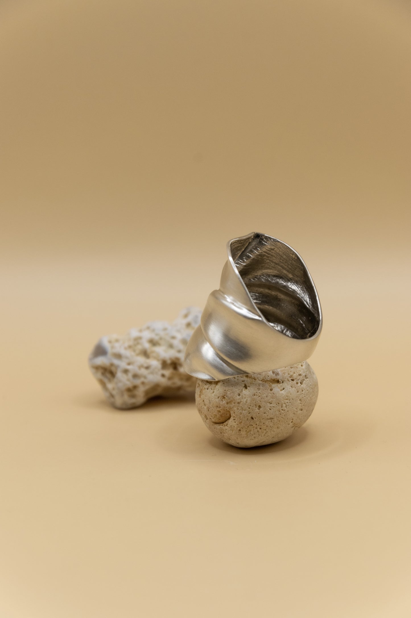 Bague Maëlys - Aspect Froissé