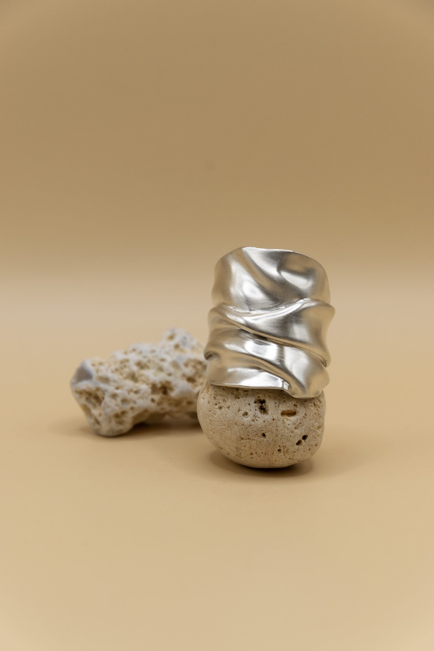 Bague Maëlys - Aspect Froissé