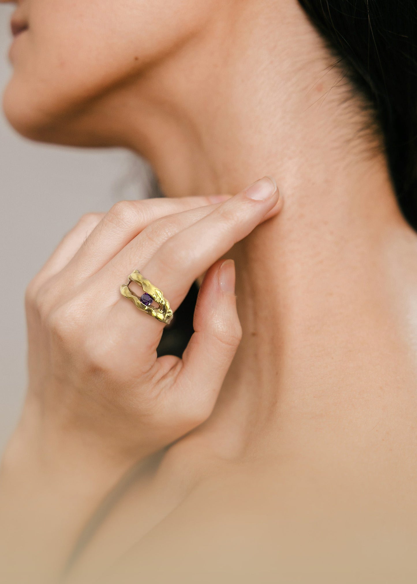 Bague Calliope - Écrin de la Nature