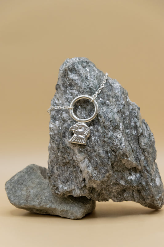 collier tête d'aigle Lyria Mont