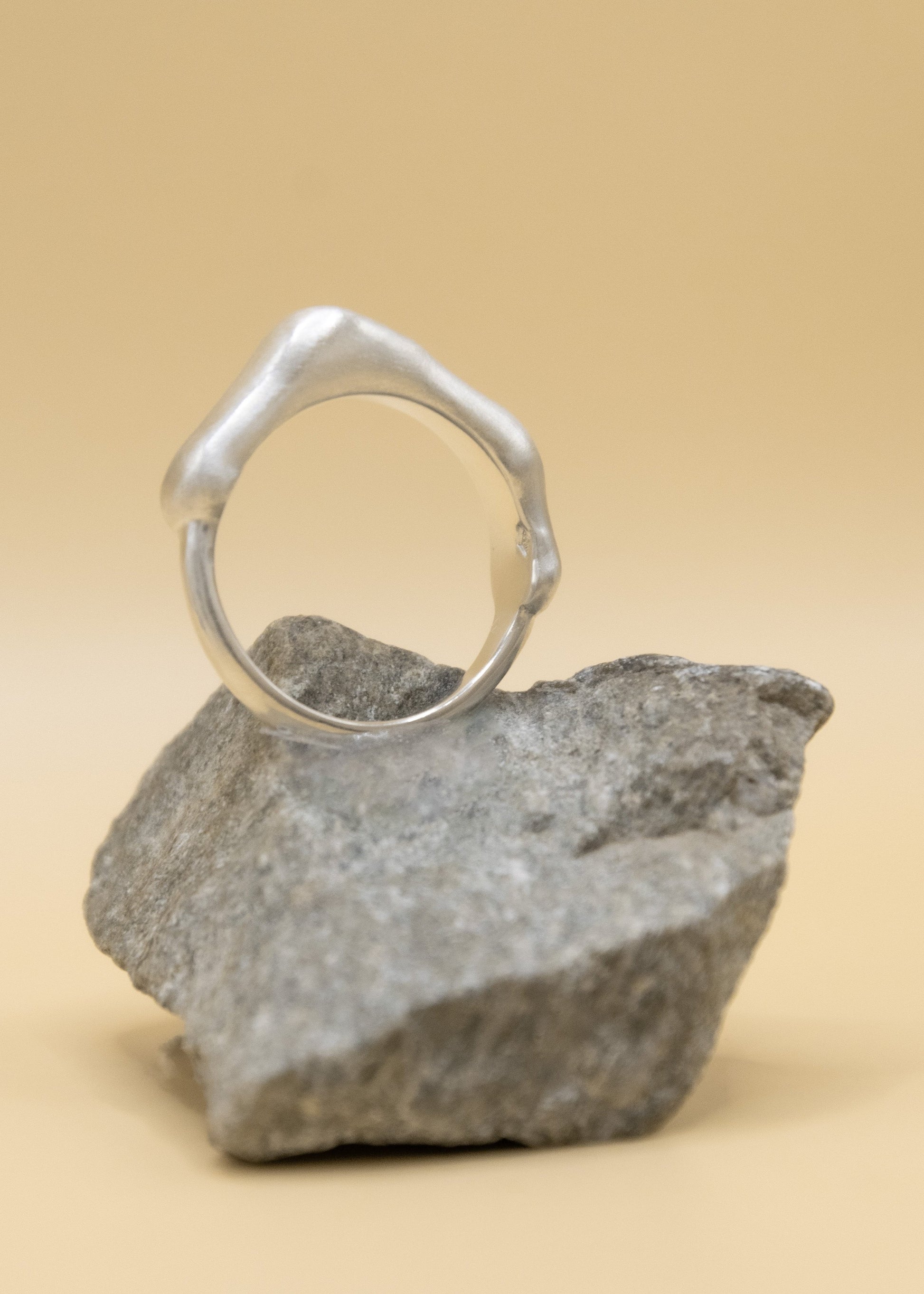 bague montagne enneigée Lyria Mont