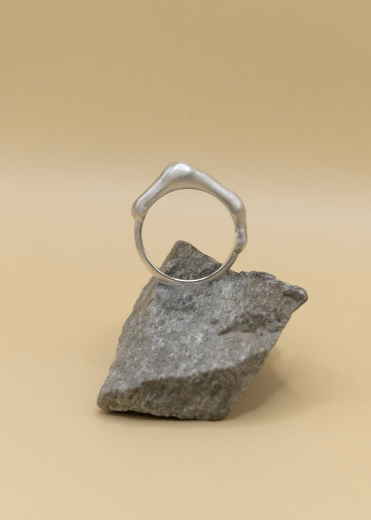bague montagne enneigée Lyria Mont