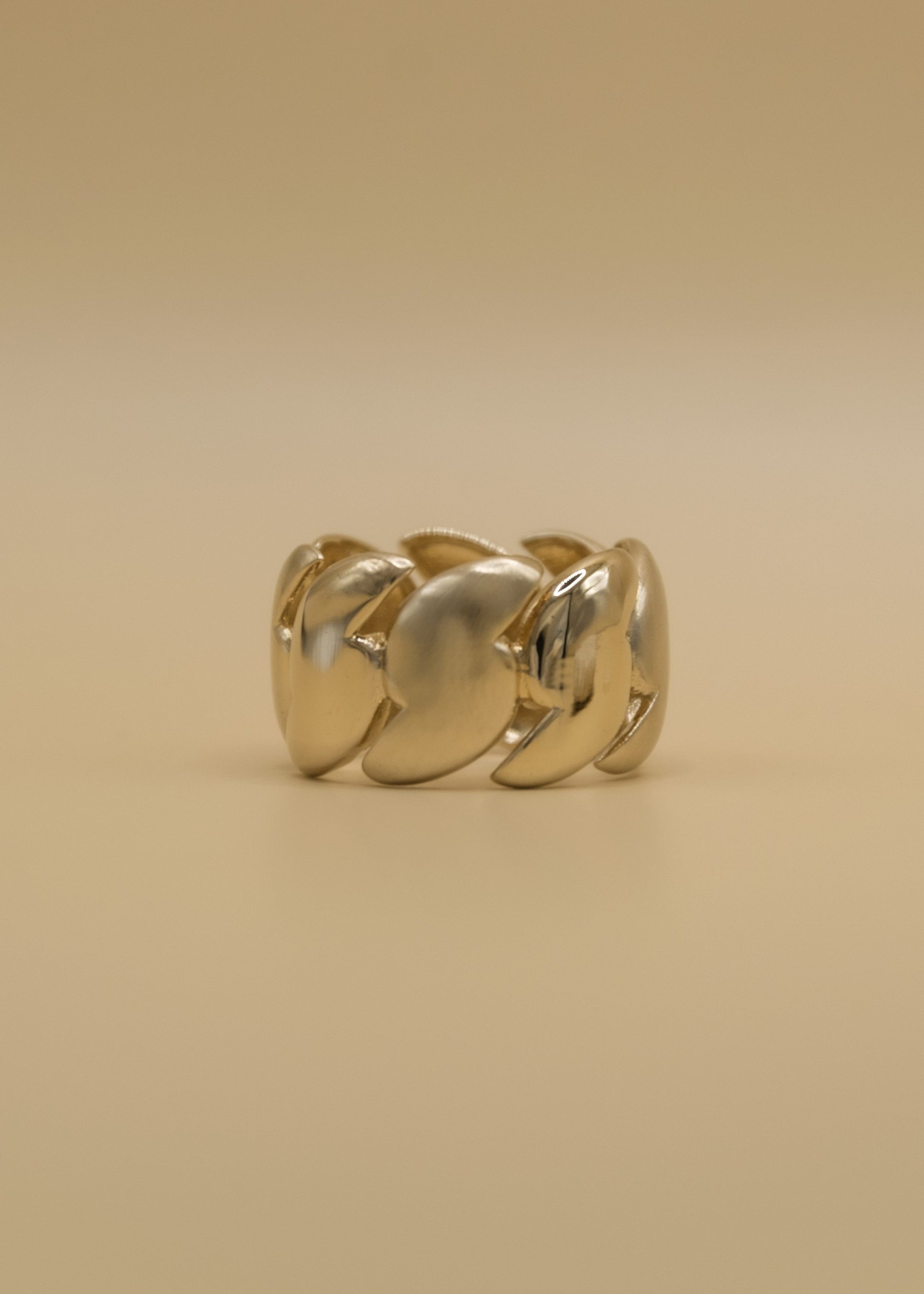 bague dorée Lyria Mont